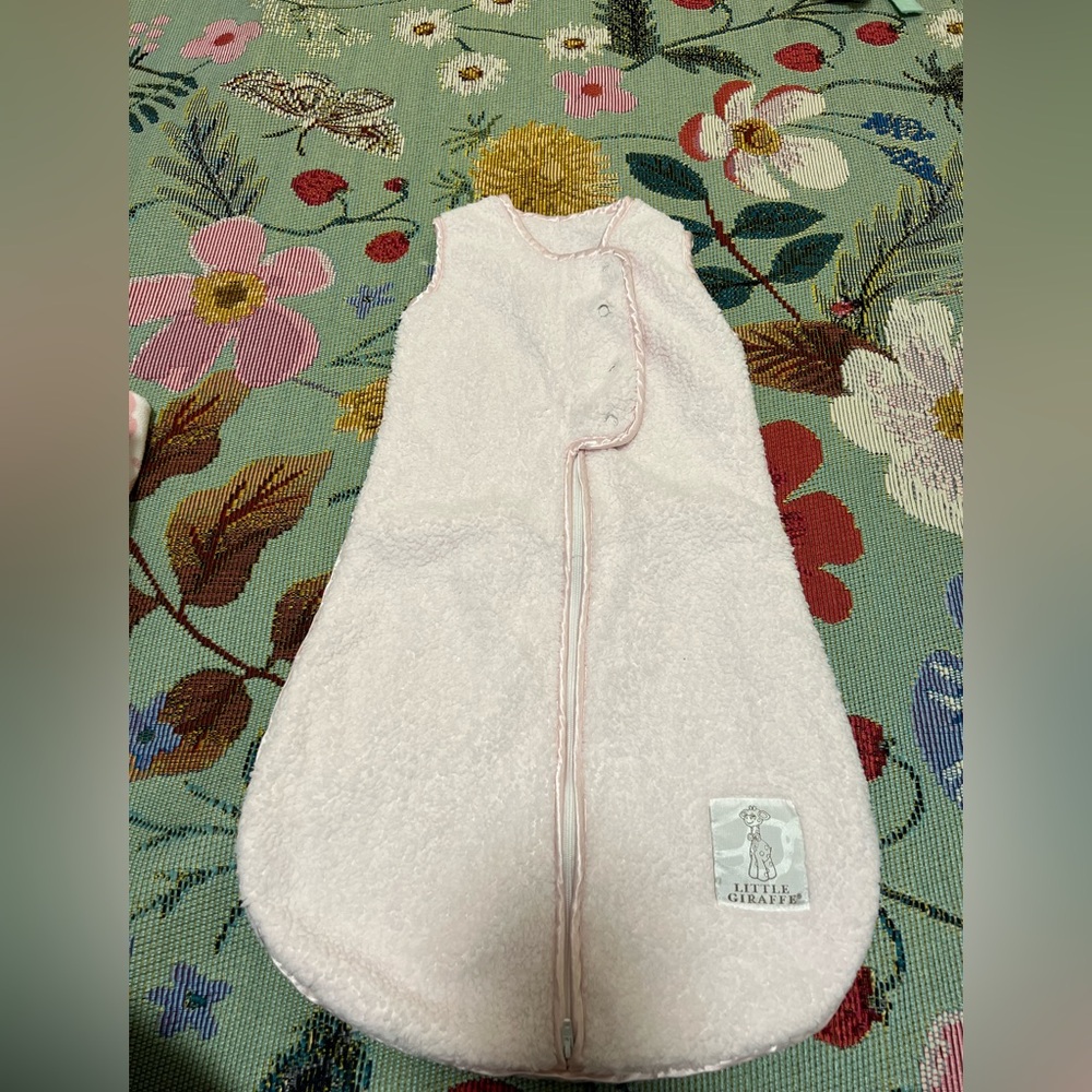 Little Giraffe Soft Pink Sleep Sack